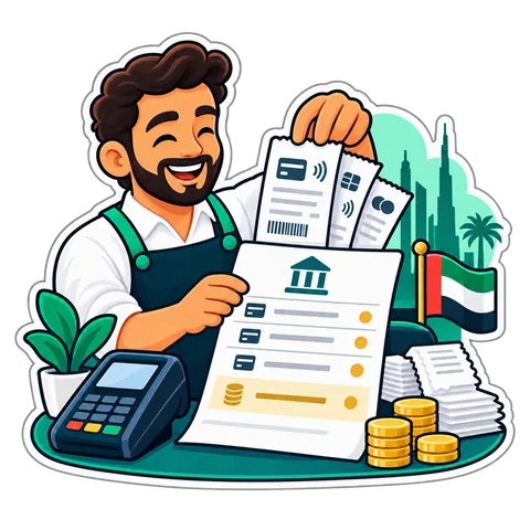 The day's card payments, settled and matched