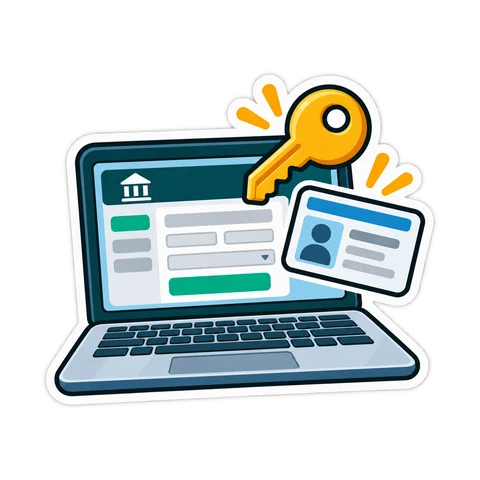 Import the statement file, then match and reconcile